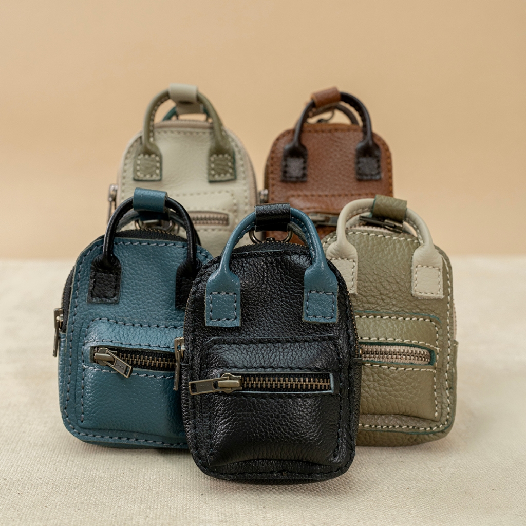 Kenes Leather Gantungan Tas BAG CHARM Kulit Asli Handmade