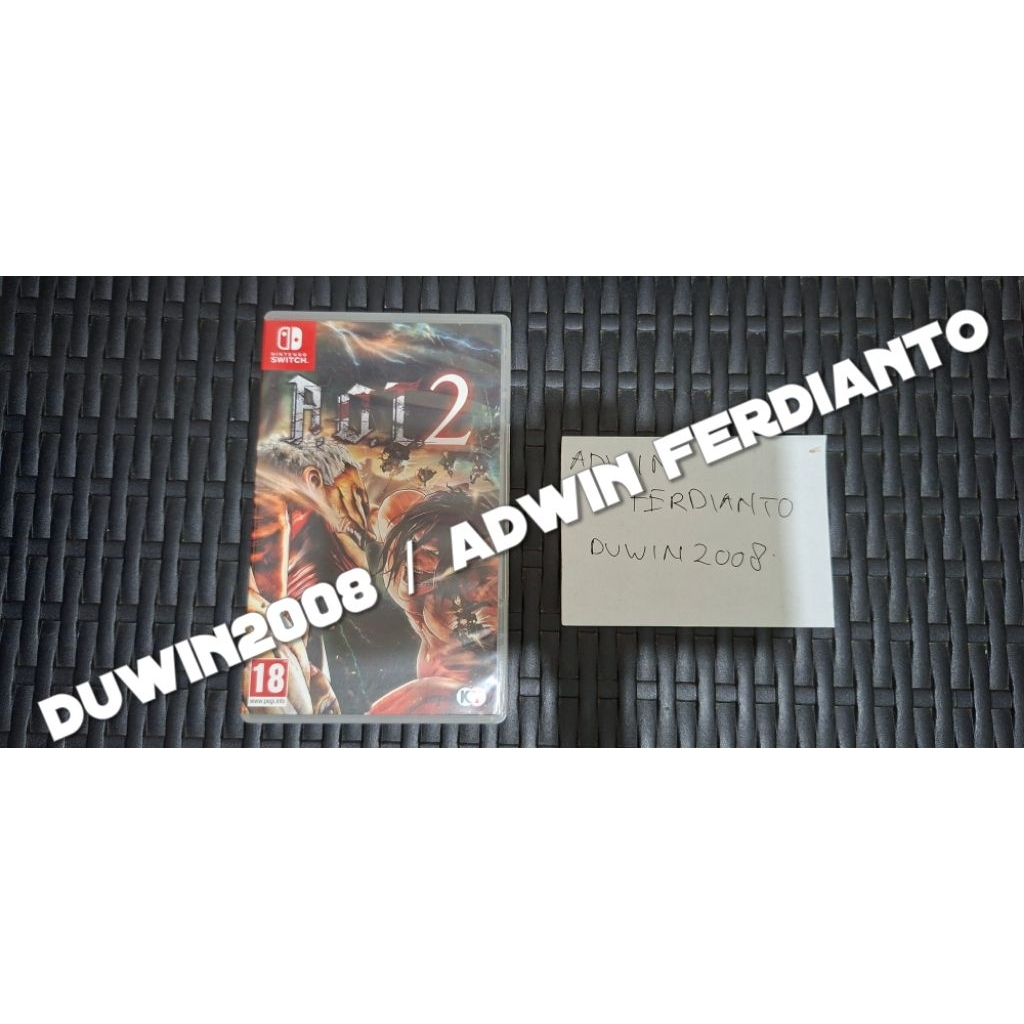 Nintendo Switch - Attack On Titan 2
