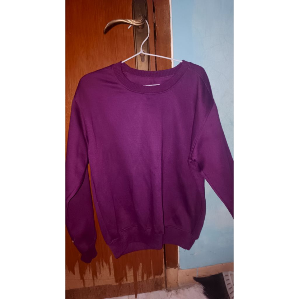 [preloved]sweater Burgundy