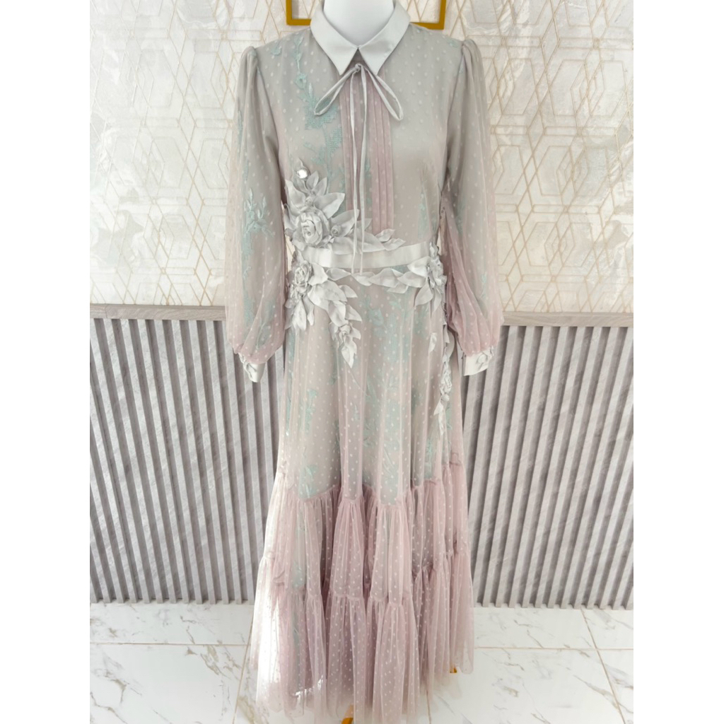 Preloved Ayu Dyah Andari Aurelie Dress - Mint