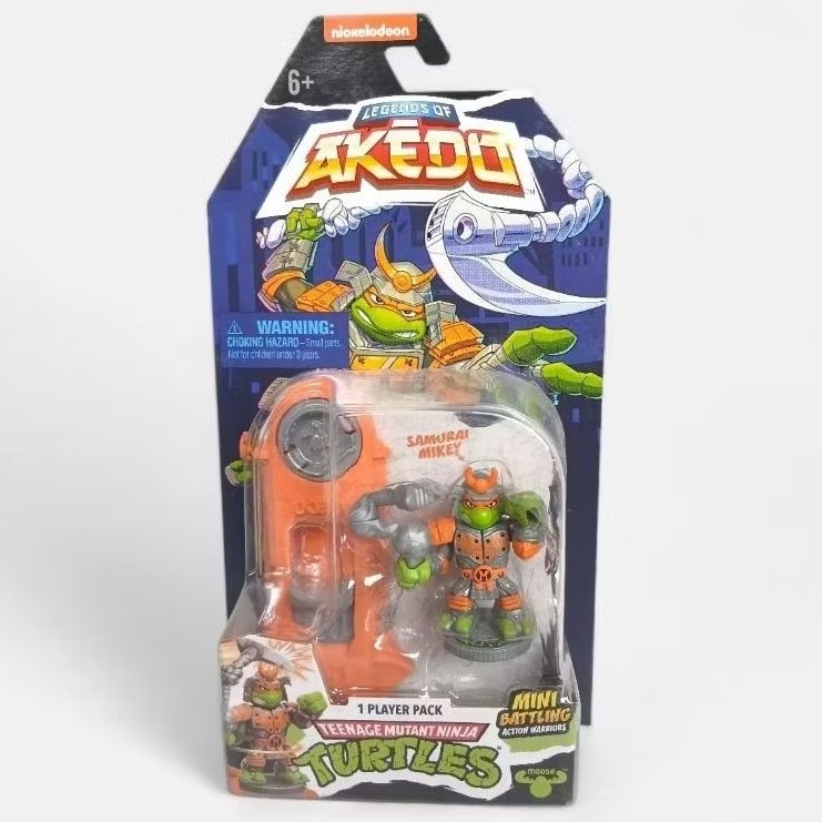 Akendo Tmnt Mini Batteling Samurai Mikey