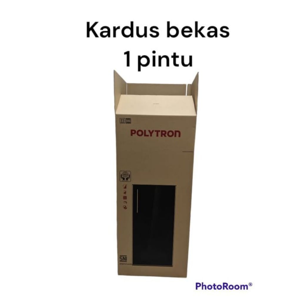kardus bekas kulkas 1 pintu