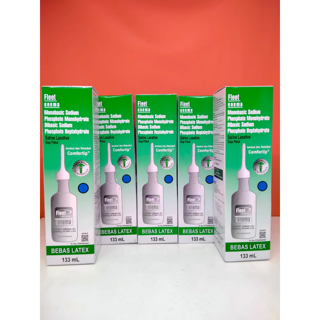 5 PC FLEET ENEMA 133 ML