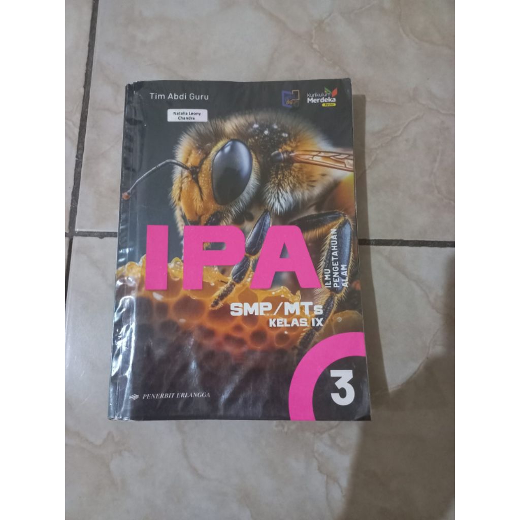 BUKU IPA ERLANGGA KELAS 9 SMP ORIGINAL