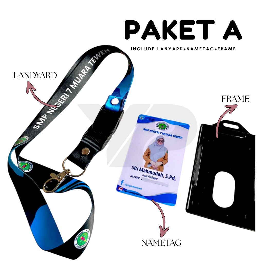 ID Card Holder Frame Plastik Cassing Id Card / Id Card Holder