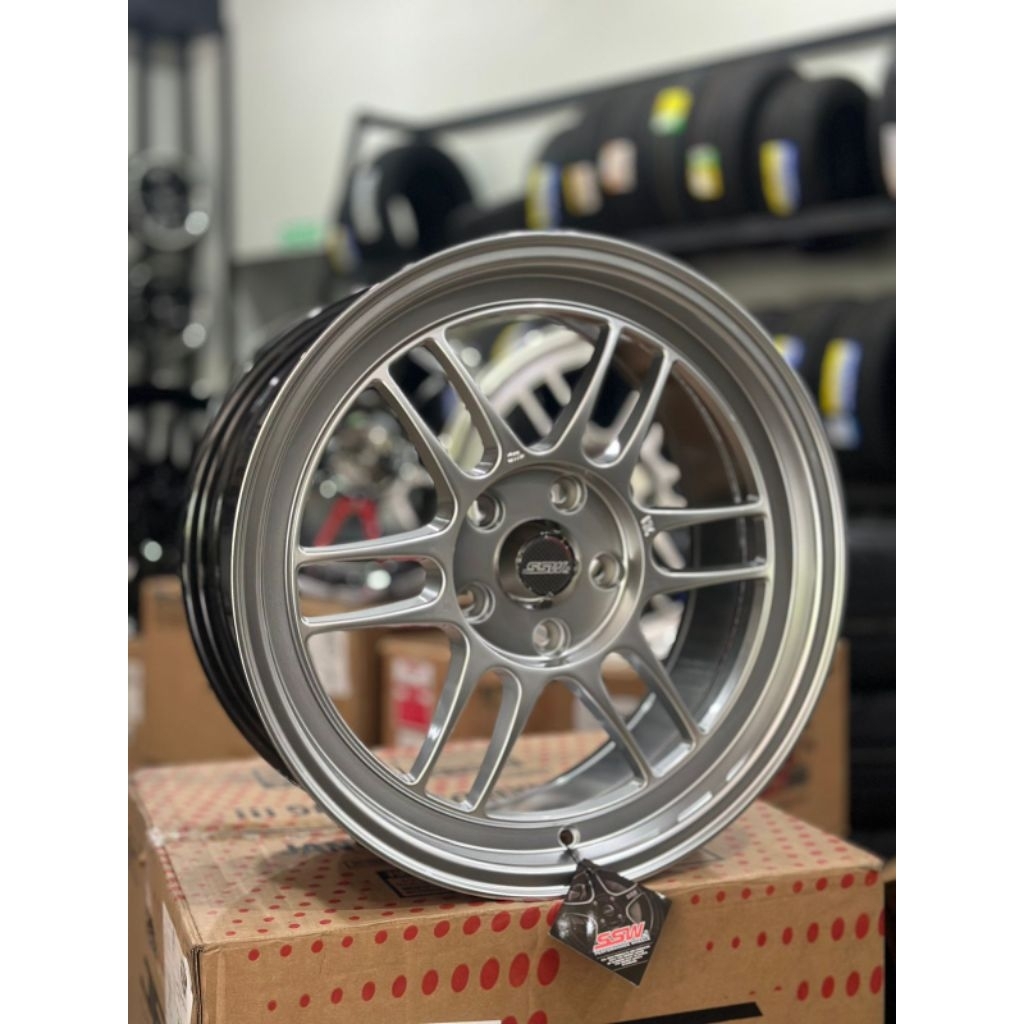 VELG RPF SSW RING 17 LEBAR 8 ET 35 PCD 5X114 HYPER SILVER