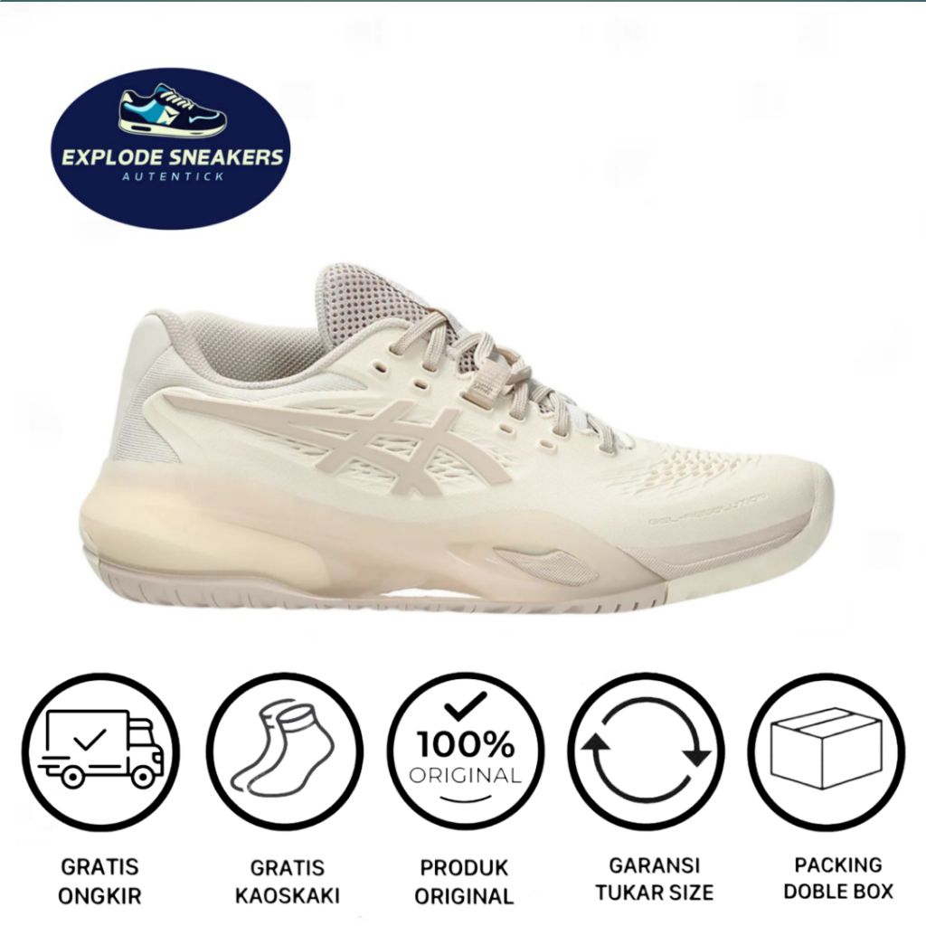 Asics Gel Resolution x Cream Mineral Beige 100% autentick