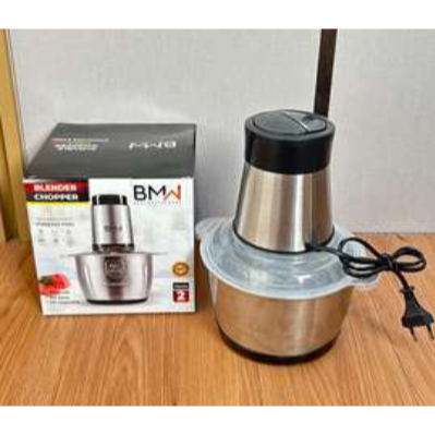 BLANDER CHOPPER DAGING STAINLESS KAPASITAS 2L