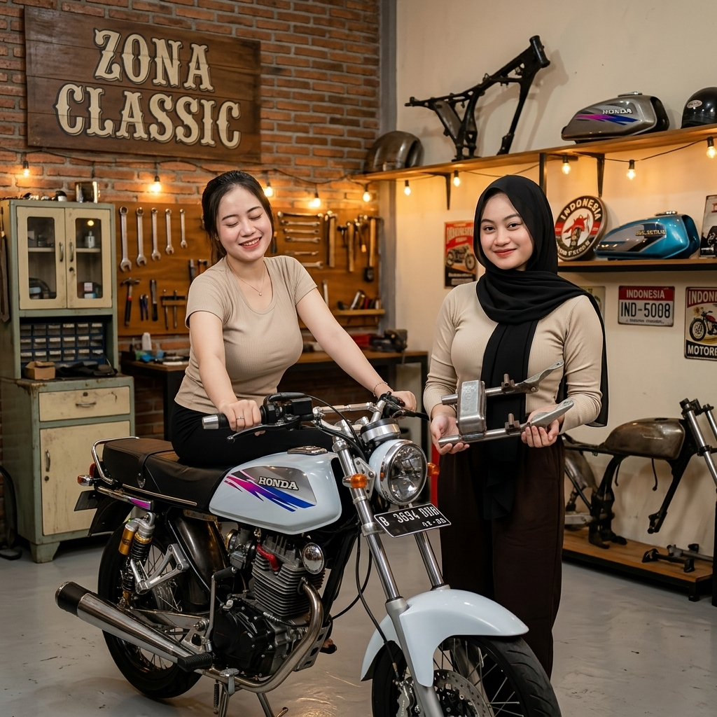 Sambungan patahan buntutan rangka belakang potongan frame honda glpro gl pro max neotech neotek