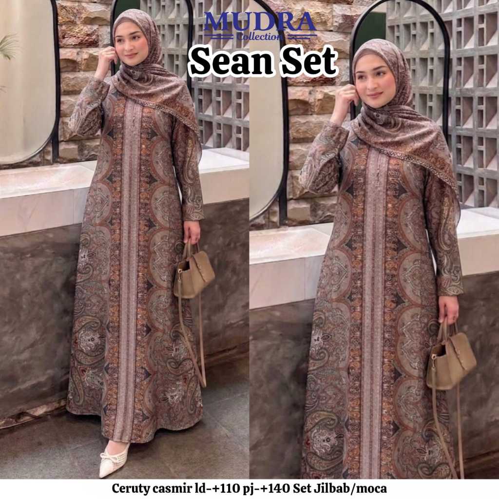 Gamis Mudra Collection / Gamis Terbaru / Gamis Wanita / Gamis Premium / Flory Set / Palupi / Salda /