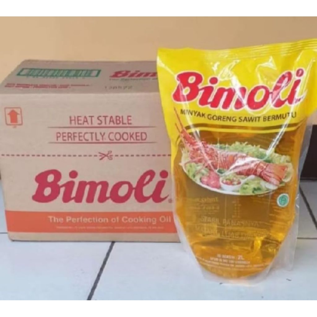 Minyak Goreng Bimoli 2 Liter 1 Dus isi 6 Pcs COD