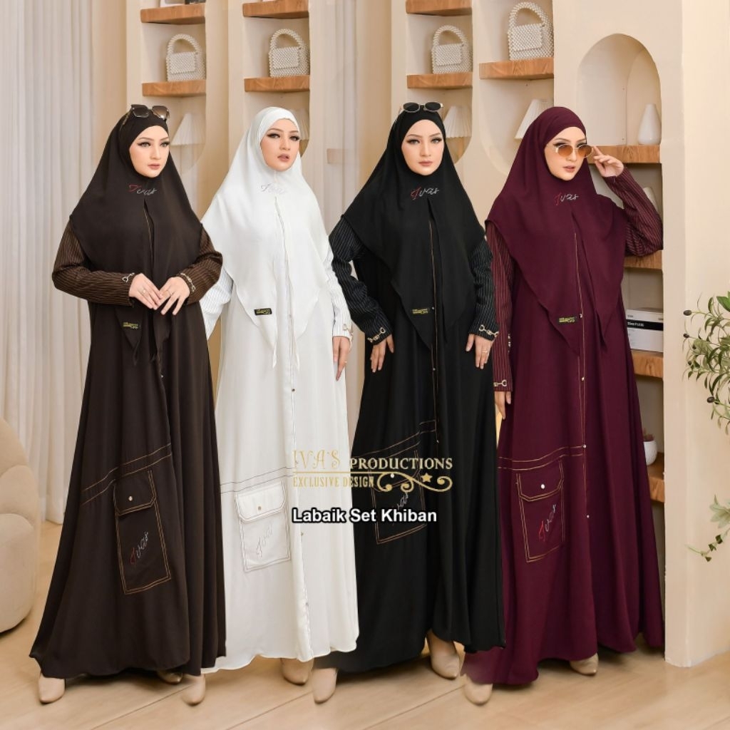 Labaik set khiban Syari original ivas production
