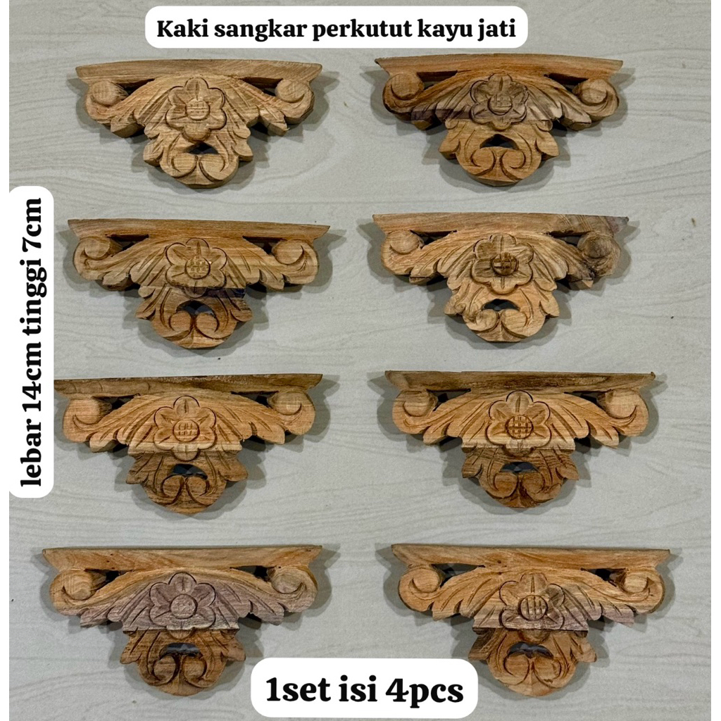 kaki ukir Sangkar burung perkutut