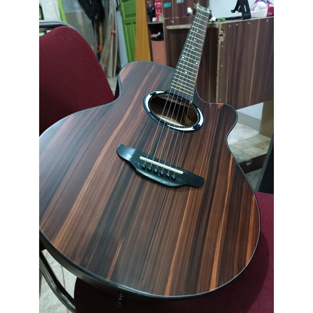 Gitar AKUSTIK YAMAHA APX 500i tanam besi Gitar akustik pemula Gitar