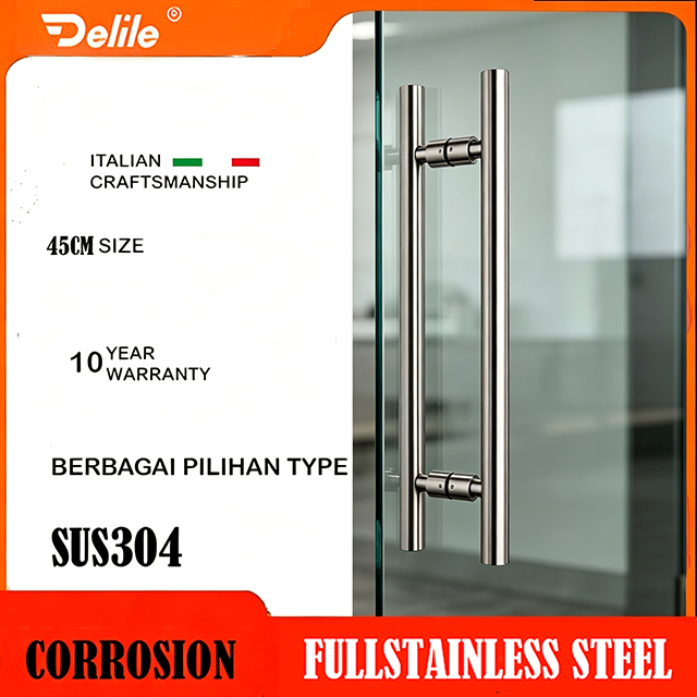 Full Handle Set/ Tarikan Pintu 2 Rumah/ Gagang Pintu Rumah/ Pegangan Pintu 2 Rumah