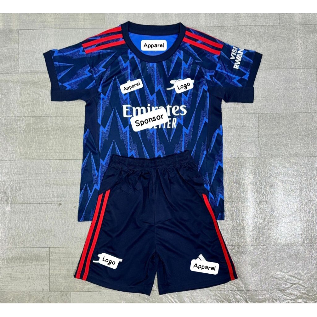 kids 4rsenal 2025/26(set jerse+celana)