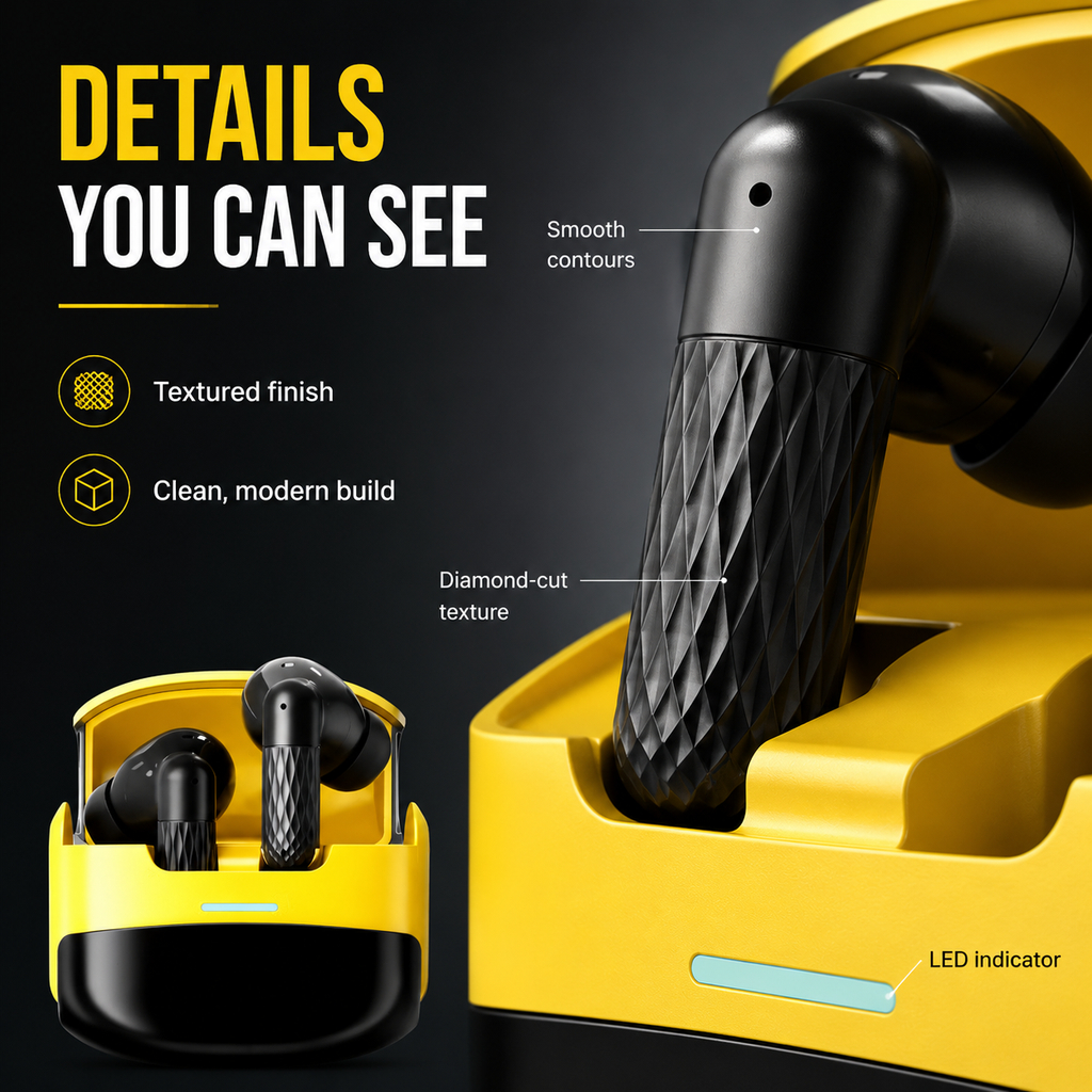 HOT DEALS PUNING TRUE WIRELESS EARPHONE HEADSET BLUETOOTH 5.4 TRUE WIRELESS HEADSET BLUETOOTH