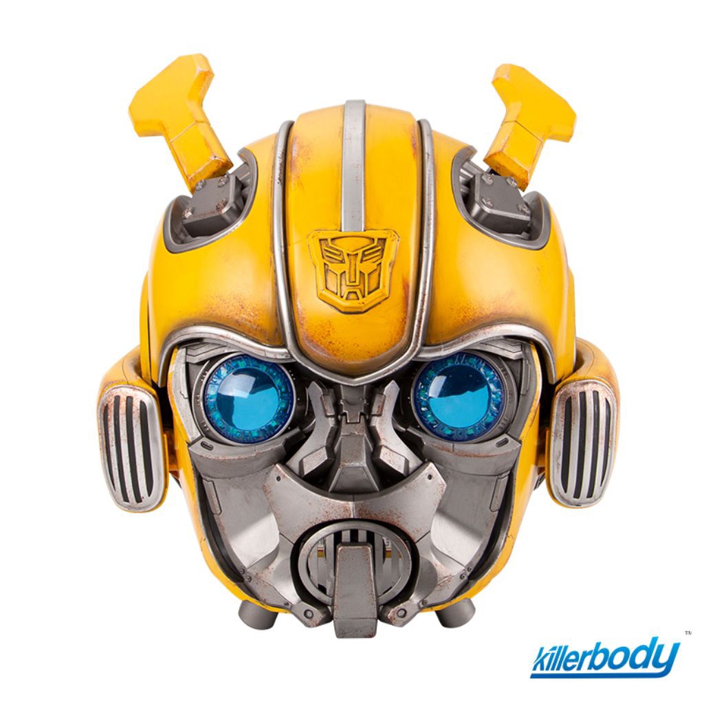 Killerbody 1/1 Bumblebee Wearable Helmet Full Function Voice Command