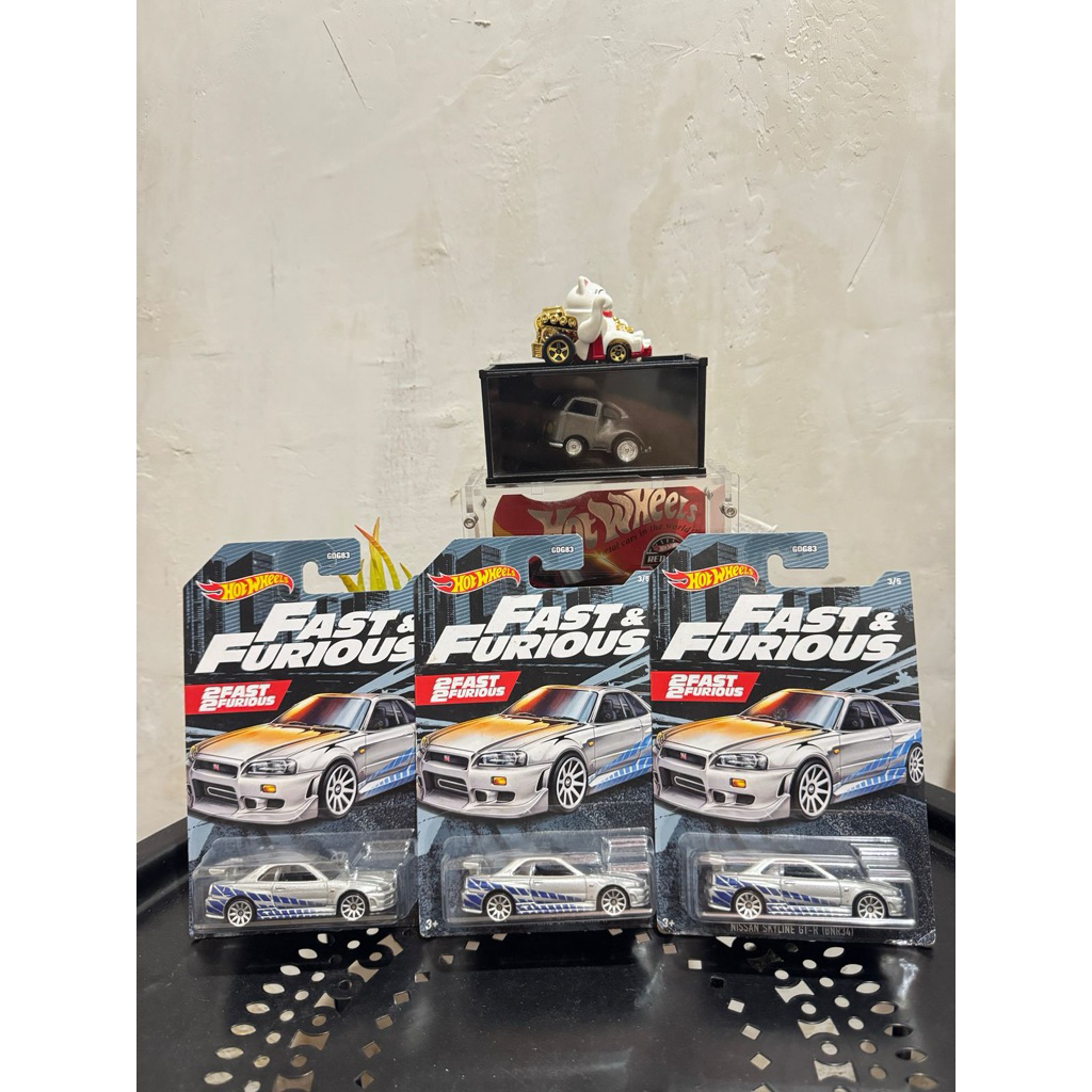Hot Wheels Nissan skyline R34 old