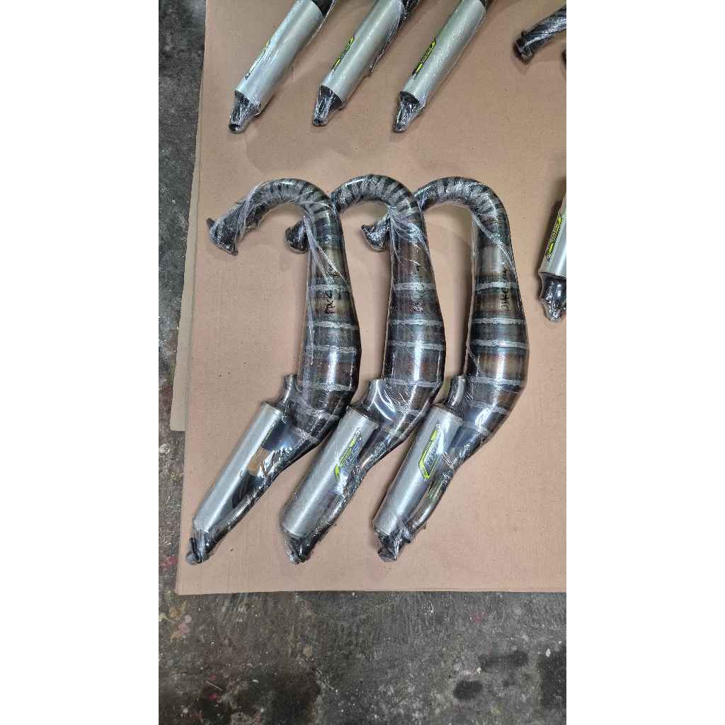 Knalpot RX King SMR PDK Scorpio Plat Leher Cacing - Slip on