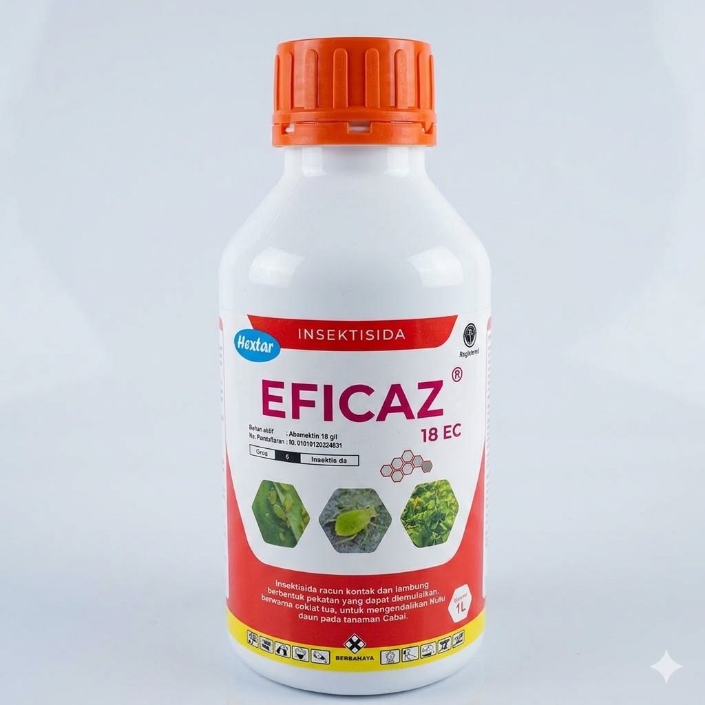EFICAZ 1L OBAT ATASI KRITING DAUN PADA TANAMAN
