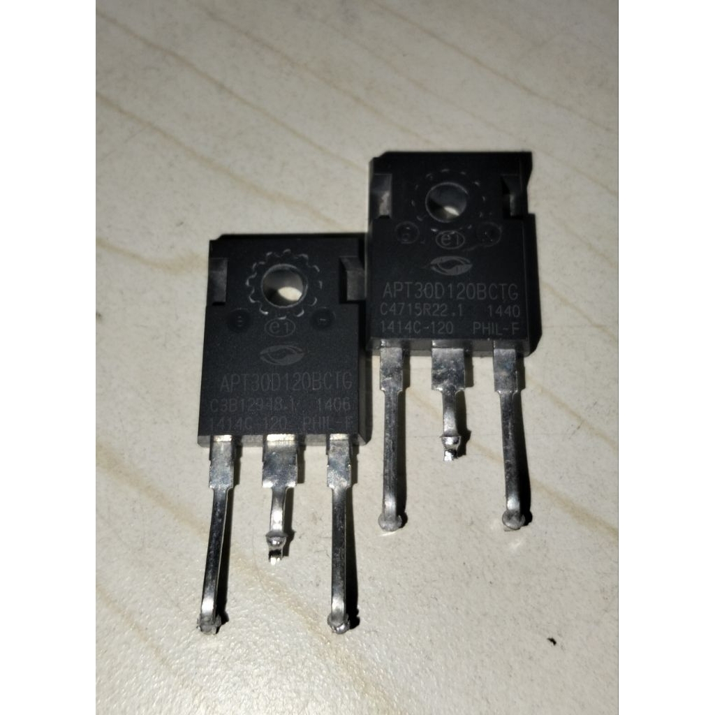 MOSFET DIODE APT30D120BCTG (25A 1200UF) BEKAS ORI