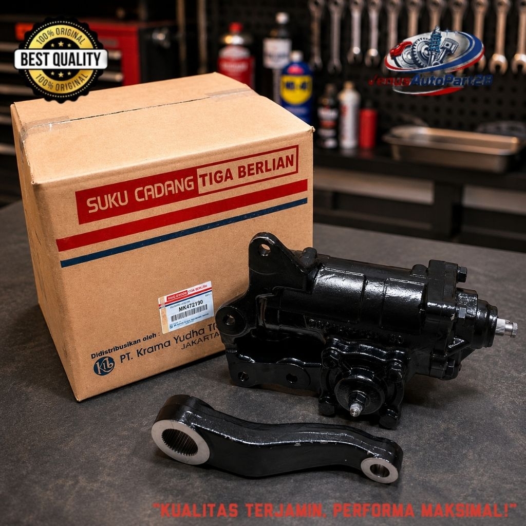 GEAR BOX POWER STEERING GEARBOX STEERING MITSUBISHI CANTER PS125 PS125T GRESS MK472190