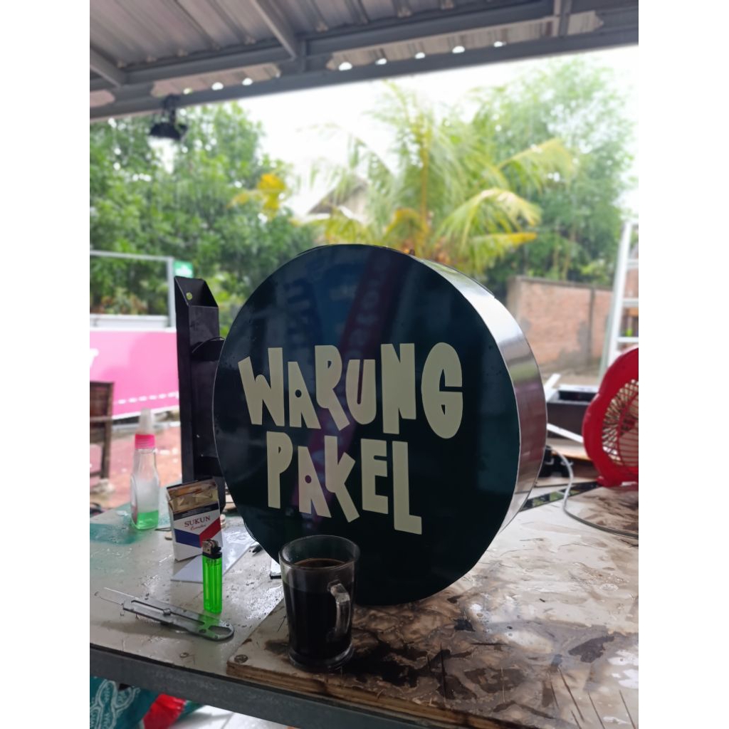Neon Box/Papan iklan/Papan reklame/Plang Papan iklan