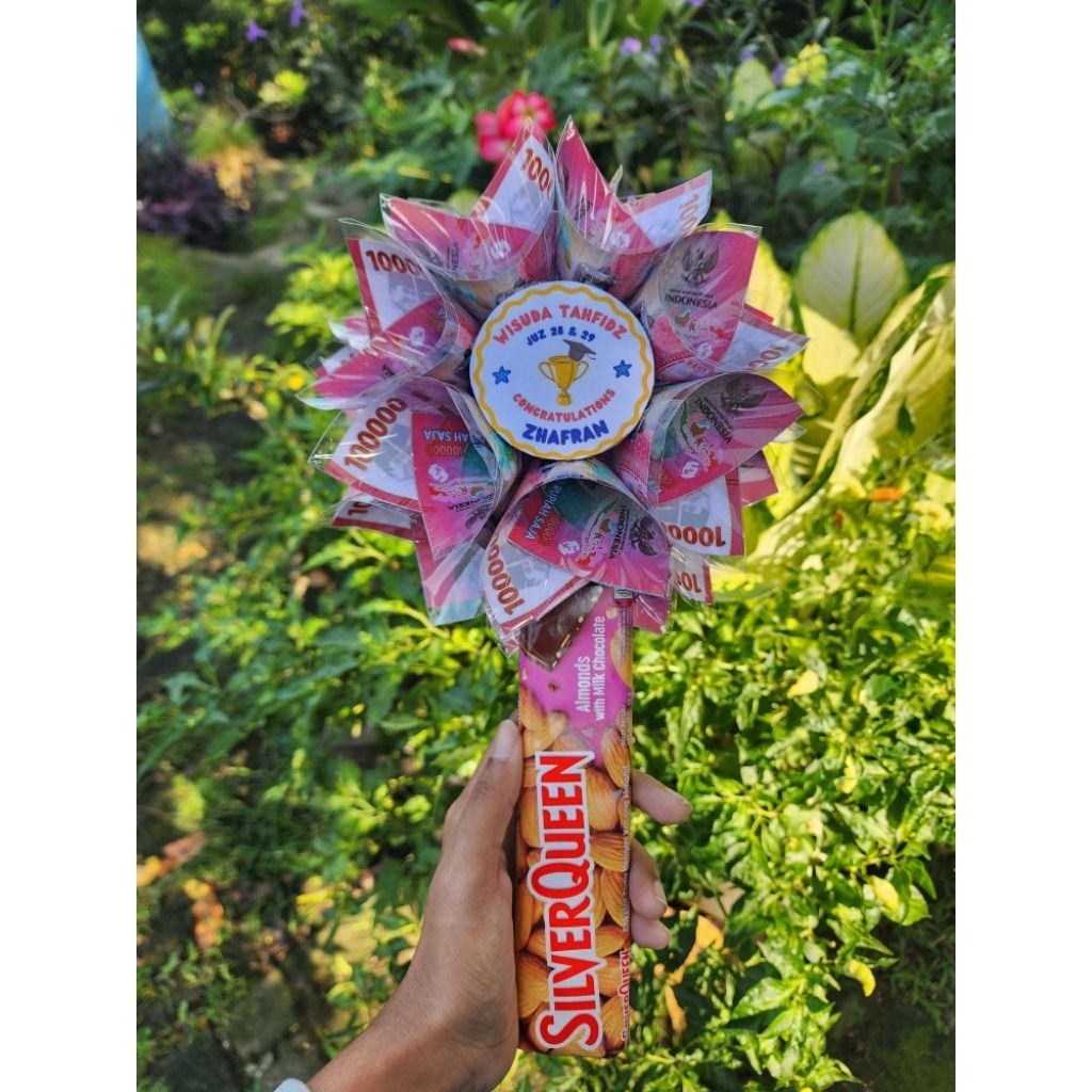 BUKET KINCIR UANG | BUKET BUNGA | SOUVENIR WISUDA | KADO WISUDA ANAK |