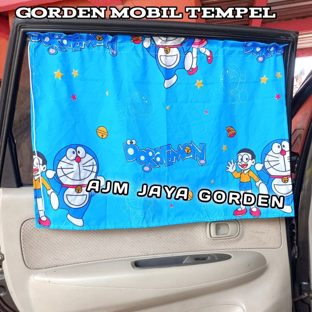 Tirai mobil tempel/Gorden mobil anak bayi/tirai pintu mobil kaca samping/gorden mobil Avanza Xenia A