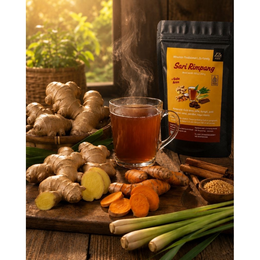 Sari Rimpang| Rimpang Instan Siap Seduh| Minuman Rimpang Homemade