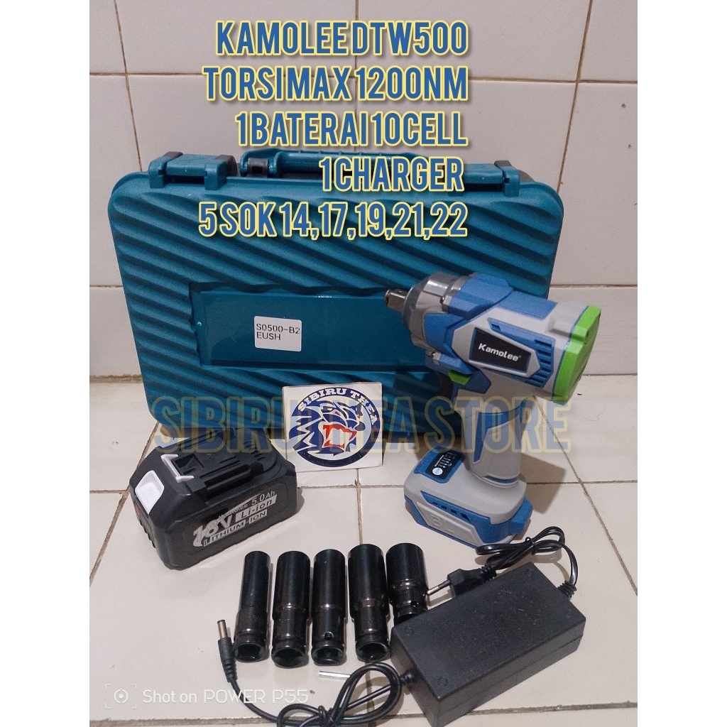 impact wrench kamolee dtw500 1200nm