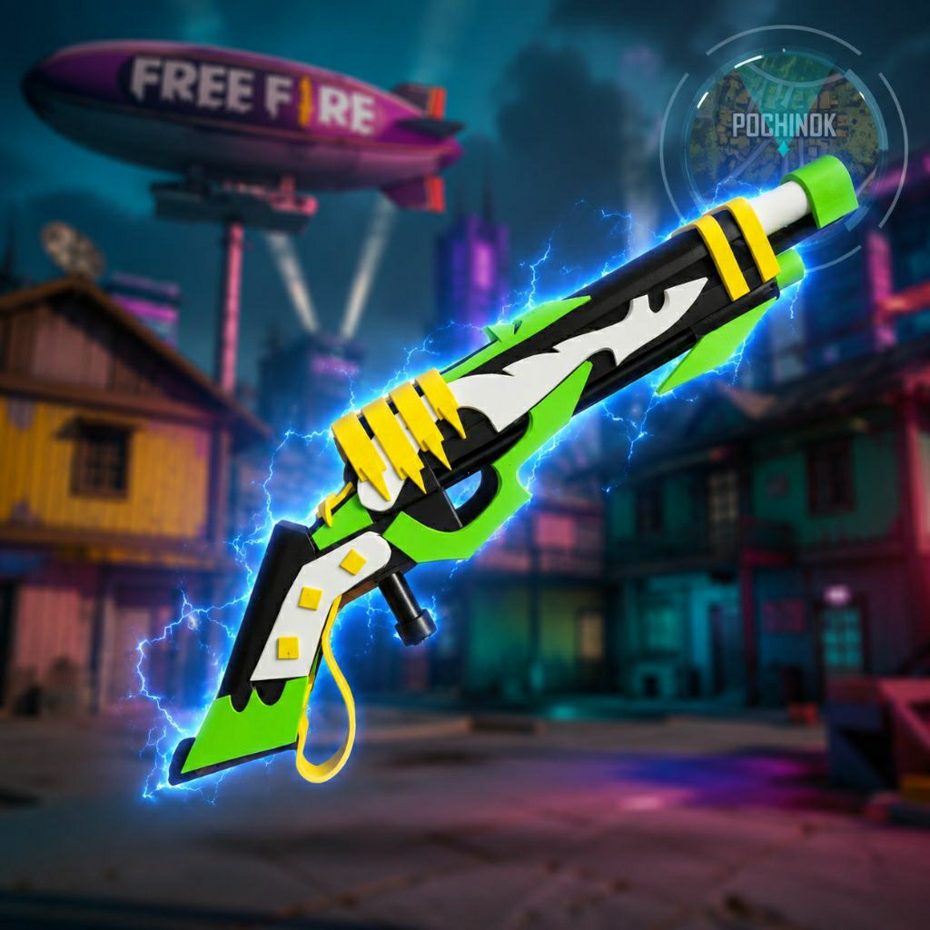 Sg Lumut , Sg Hand of hope , Sg M1887 , Senjata ff , senjata free fire , free fire