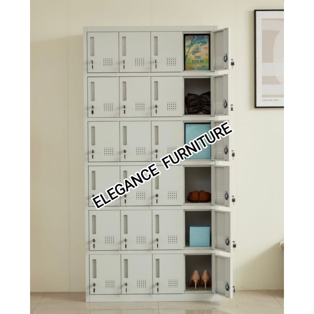 Loker Besi / Locker Besi 24 Pintu PEKANBARU saja