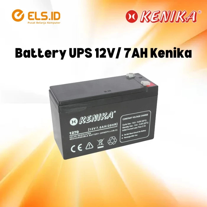 Kenika Battery UPS 12V 7AH Sealed Lead Acid