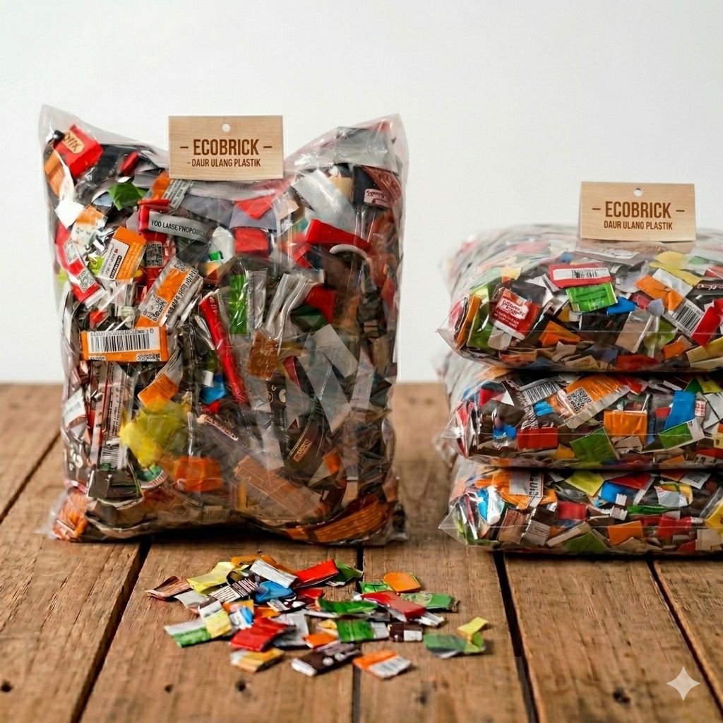 Plastik Cacah Ecobrick 100 Gram