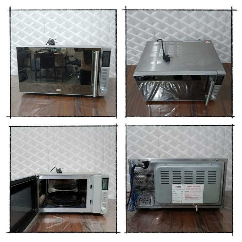 Secound Bekas Pakai Verona R925 Microwave Oven With Heat Convection And The Grill Made In Italy 900W