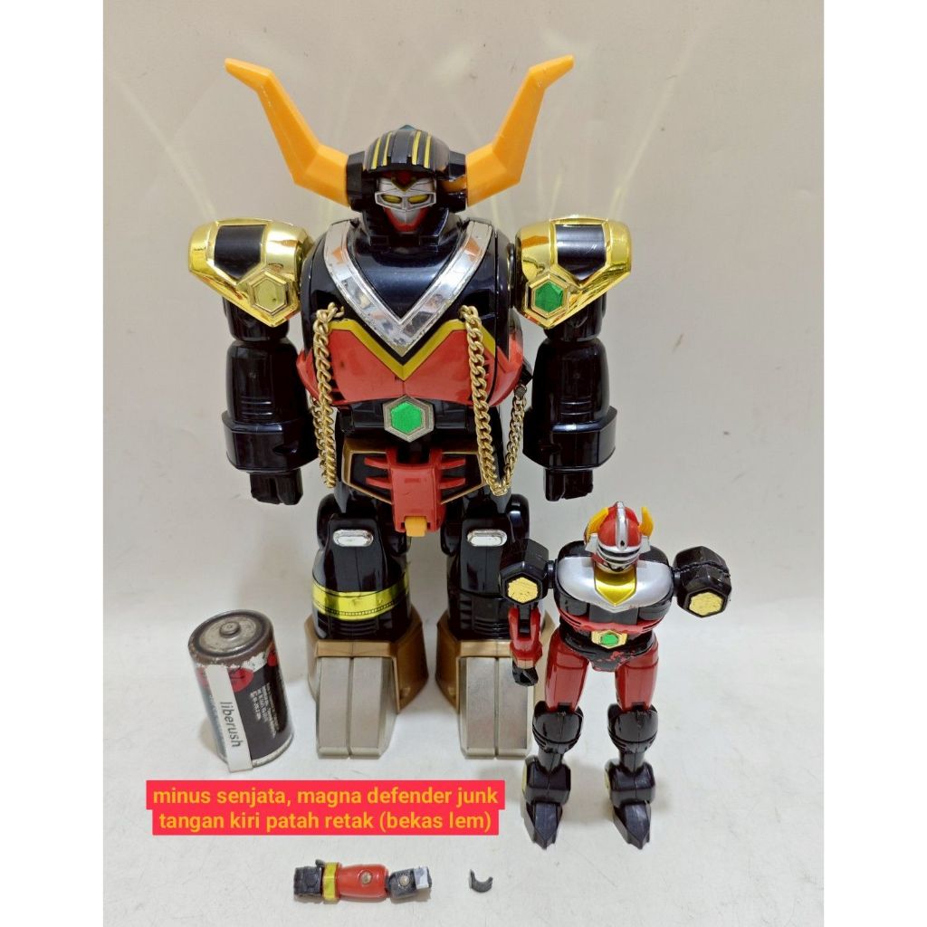 Junk Vintage bandai DX chogokin bulltaurus bull taurus seijuu sentai gingaman torozord magna defende