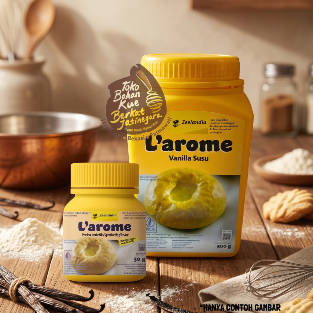 LAROME VANILLA MILK POWDER 500 GR / PERISA RASA VANILLA LAROME / VANILI