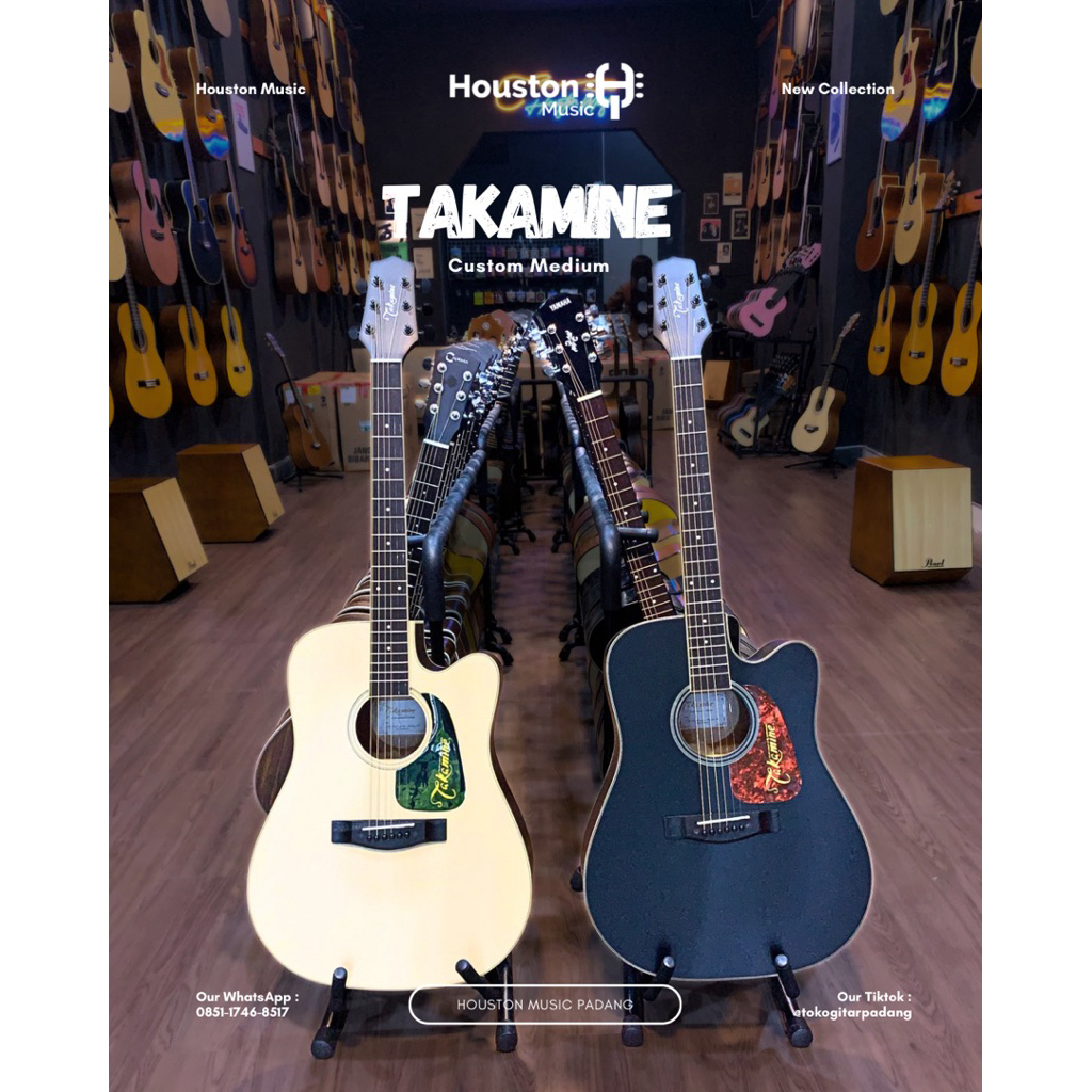 Gitar Akustik Takamine Custom Medium