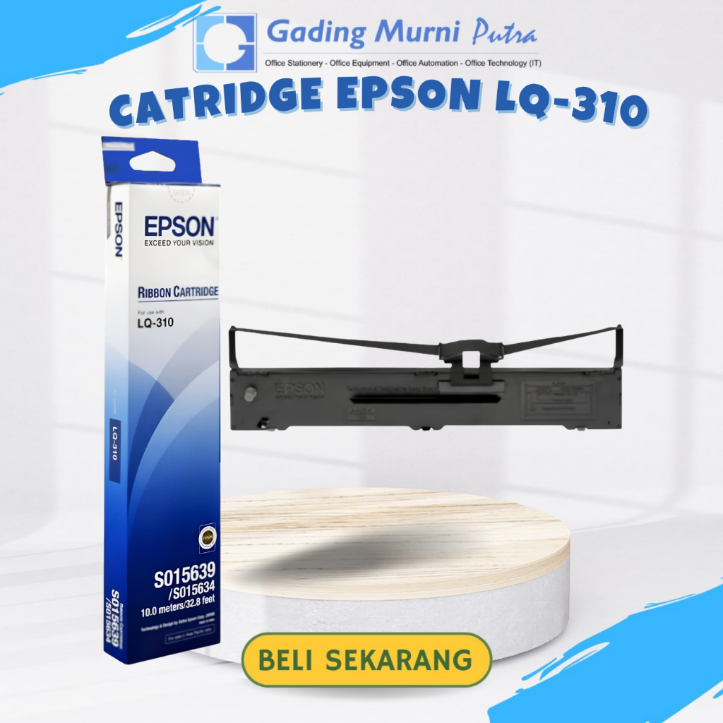 CARTRIDGE RIBBON EPSON LQ-310 | PITA PRINTER DOT MATRIX ORIGINAL | TINTA PRINTER EPSON LQ310