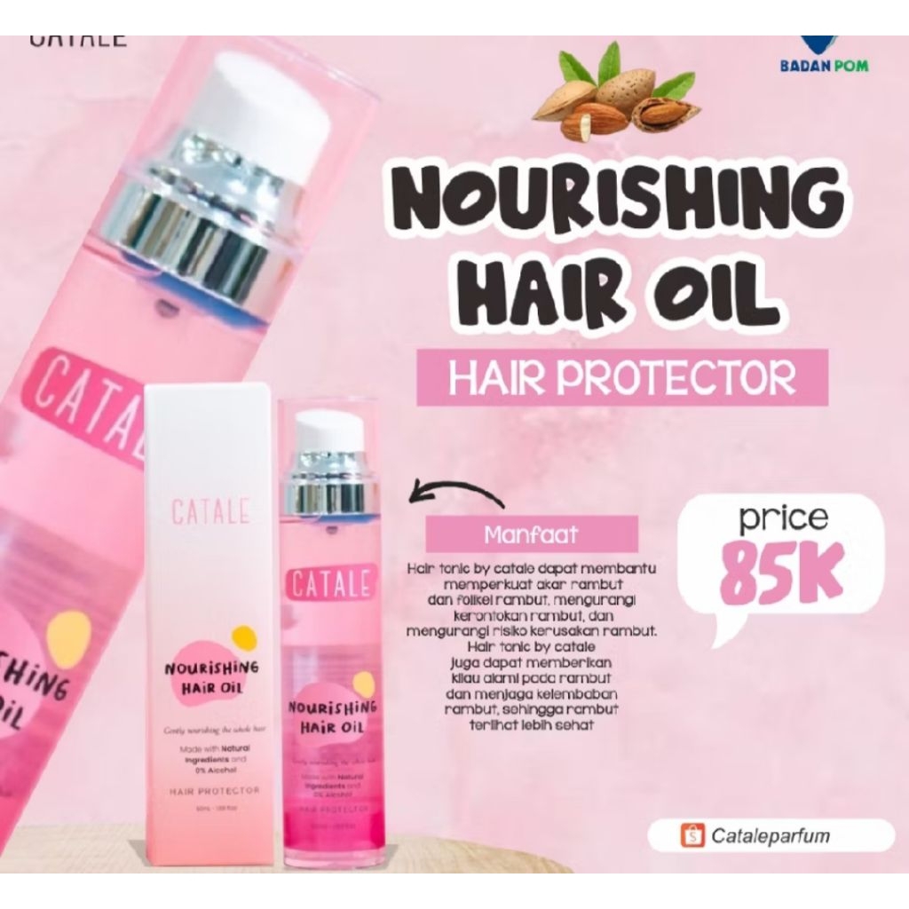 Catal3 Nourishing Hair Oil 50ml