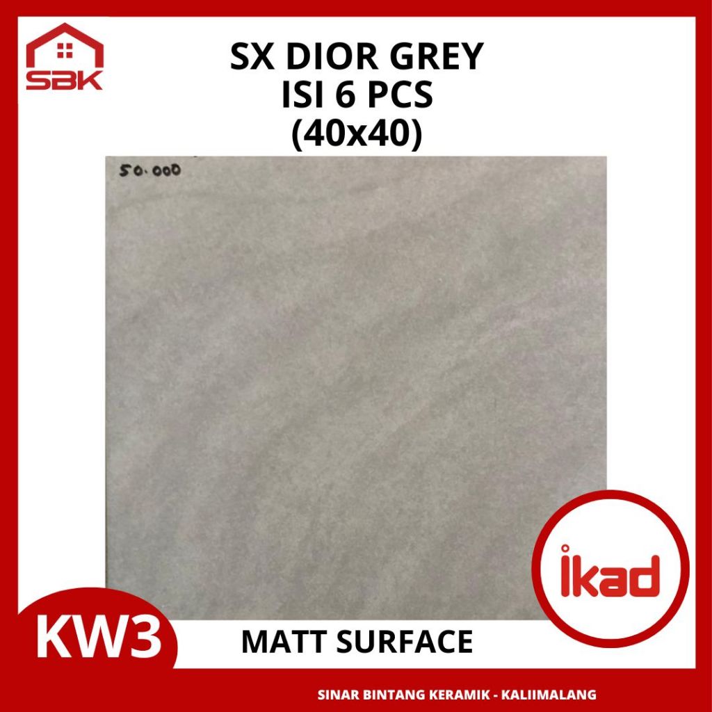 Keramik Lantai Ruangan 40x40 SX Dior Ikad