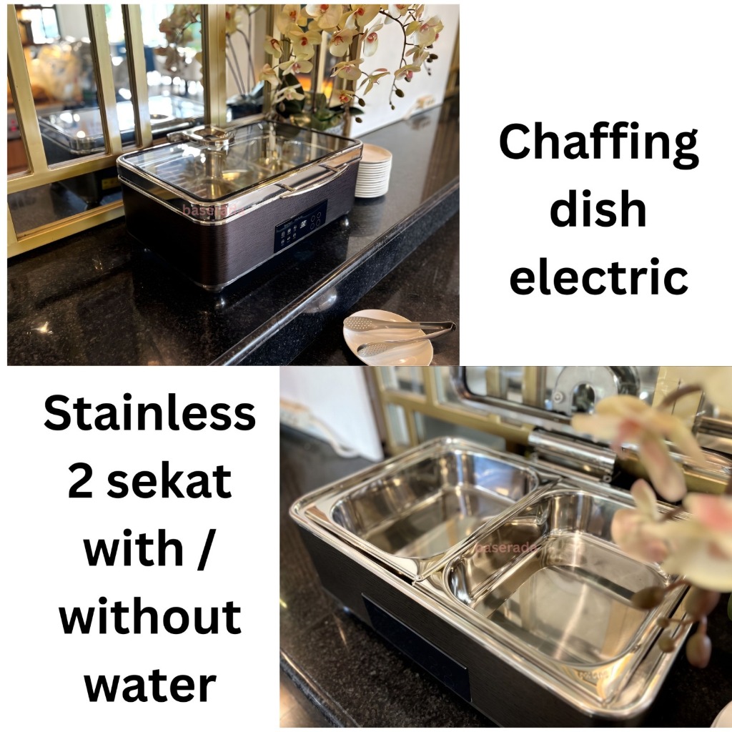 Chafing Dish Electric / Pemanas Makanan Listrik