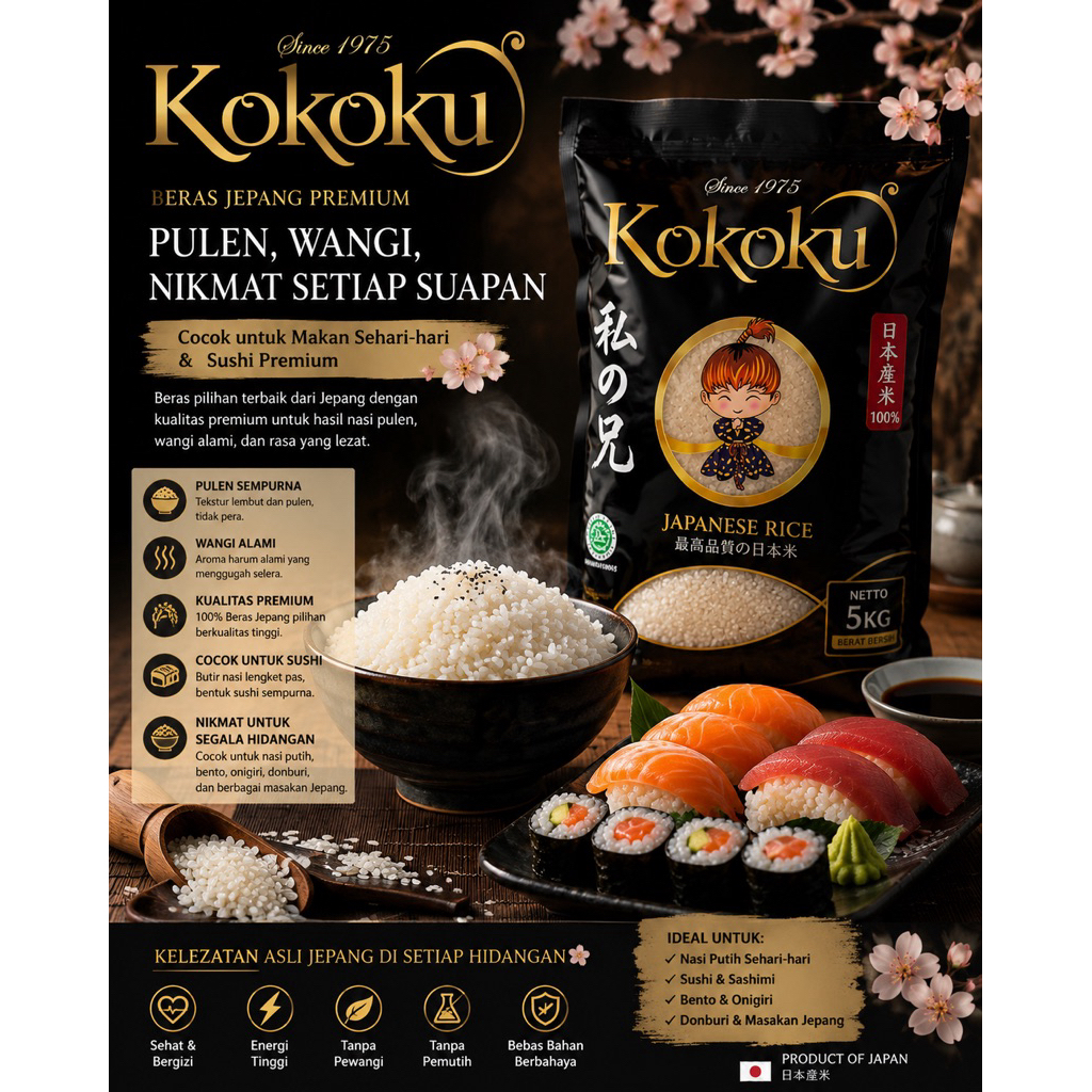 Beras Jepang 5kg