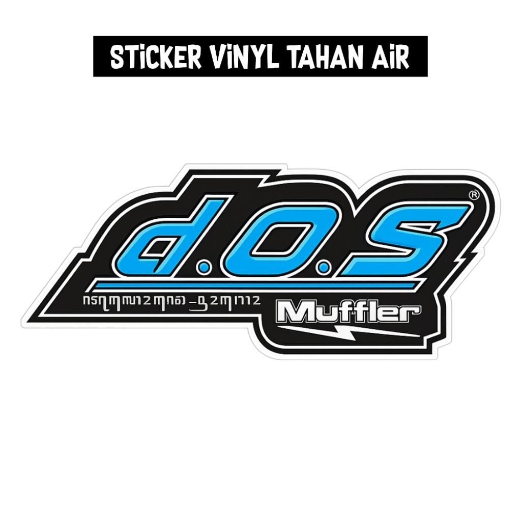 Sticker DOS Muffler