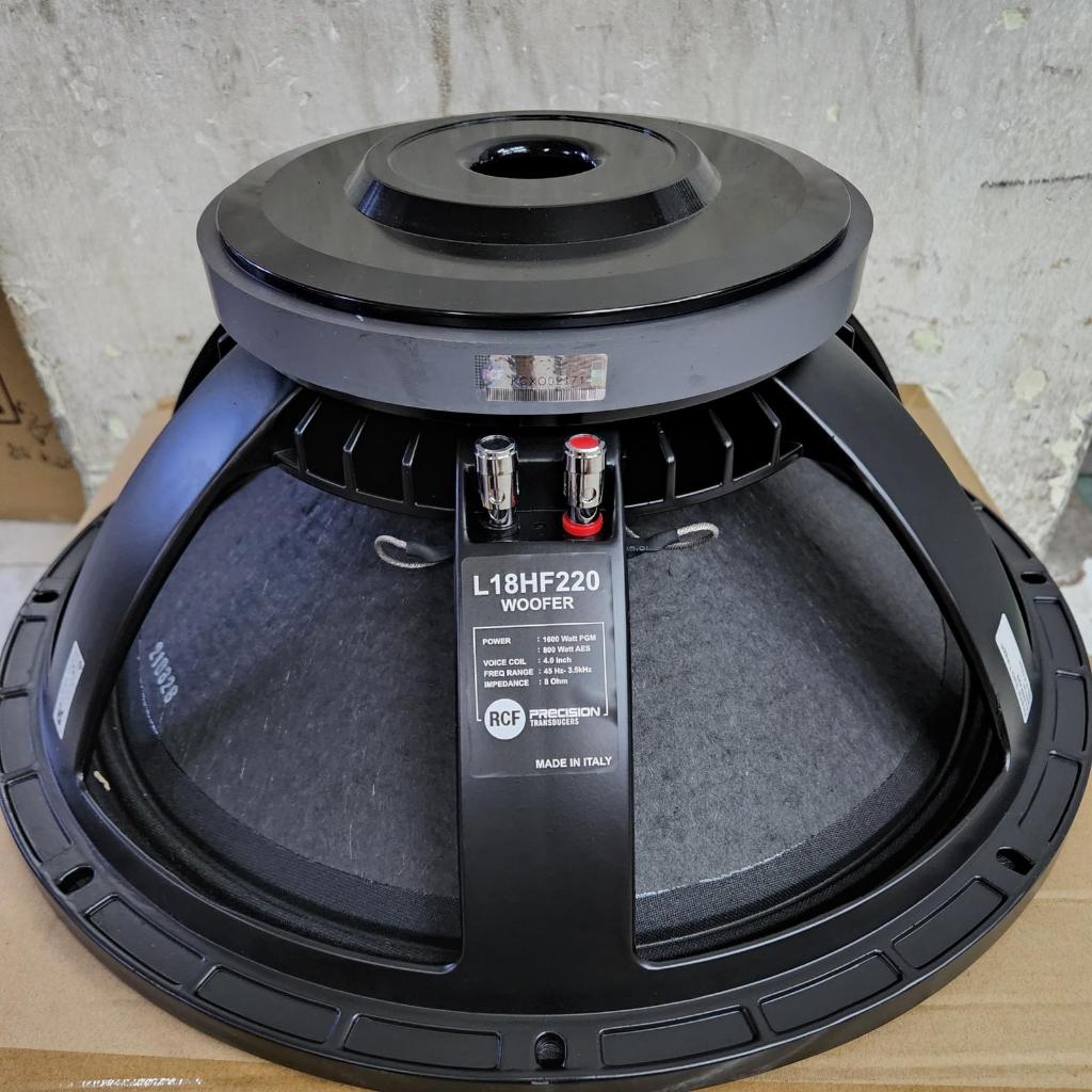 SPEAKER KOMPONEN RCF L18HF220 / L18 HF 220 / L18 HF220 18 INCH - GRADE A