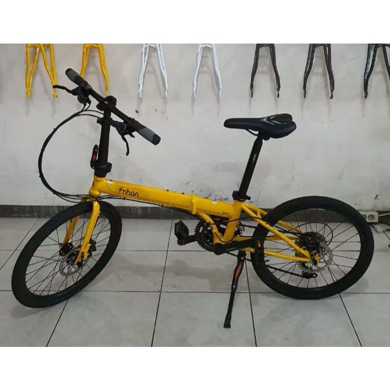 20 Inch FOLDING BIKE FNHON STORM DISC BRAKE Sepeda Lipat