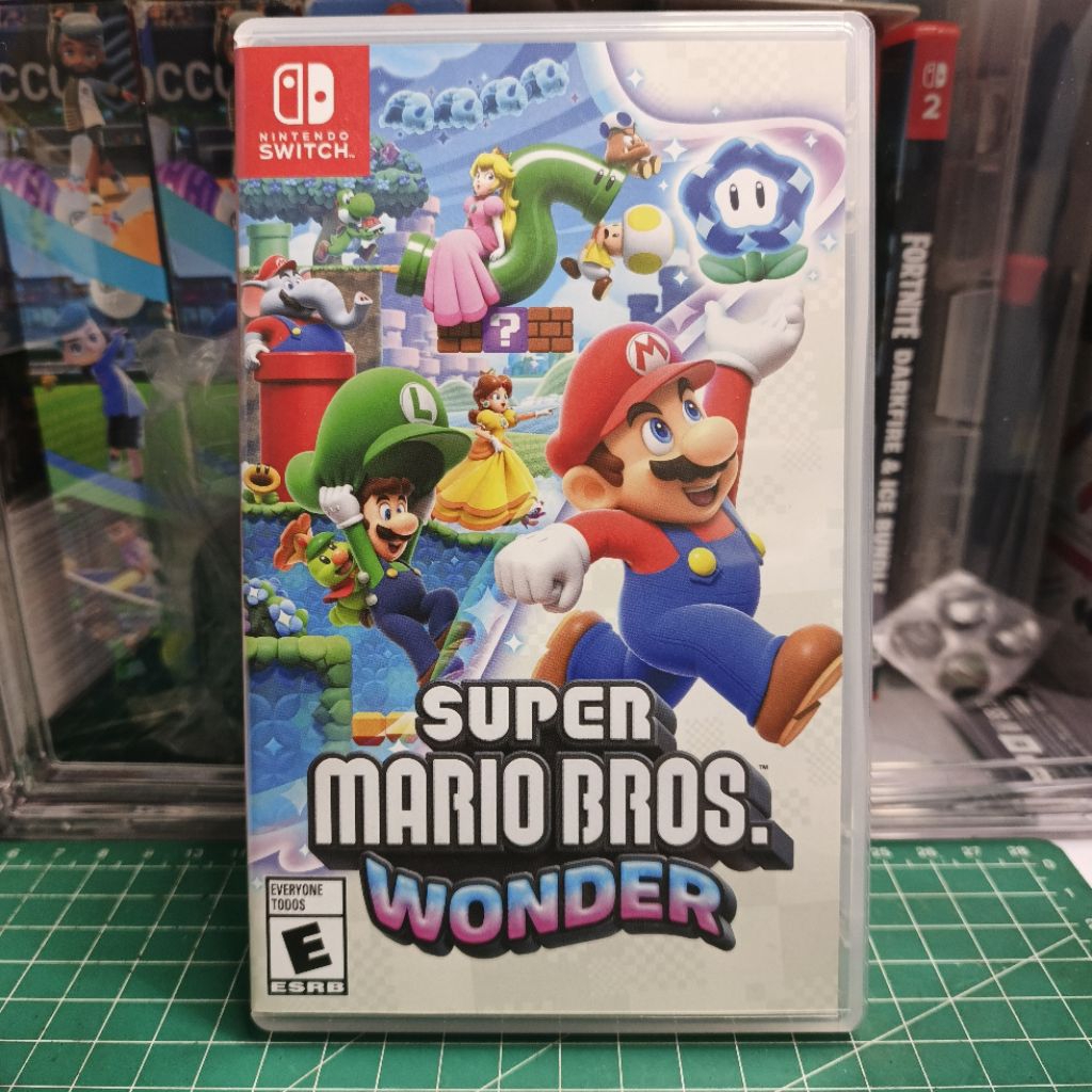 Kaset Nintendo Switch Super Mario Bros Wonder [SECOND]