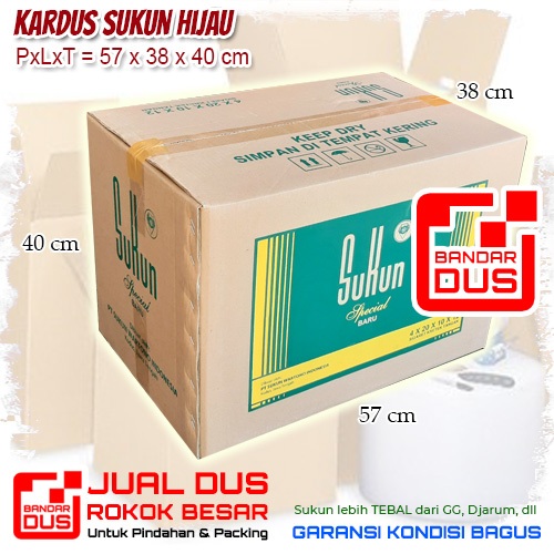 Dus Bekas Kardus Roko Sukun Hijau Semarang Tebal & Kuat Cocok untuk Packing, Pindahan, Penyimpanan B